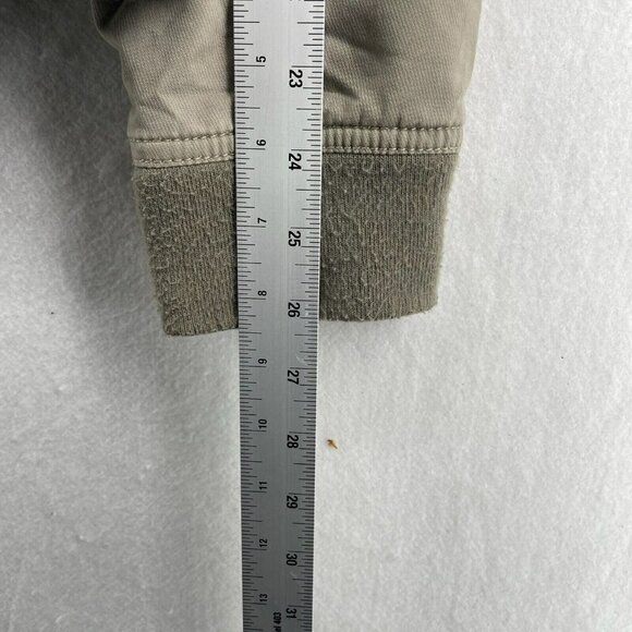 John Varvatos USA Jacket Men's Sz M Brown Gray Full Zipper 4 Pockets Ribbed Hem - Picture 5 of 12